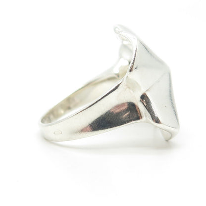 925 Sterling Silver Philippines Robert Lee Morris Cross Ring Size 9.25