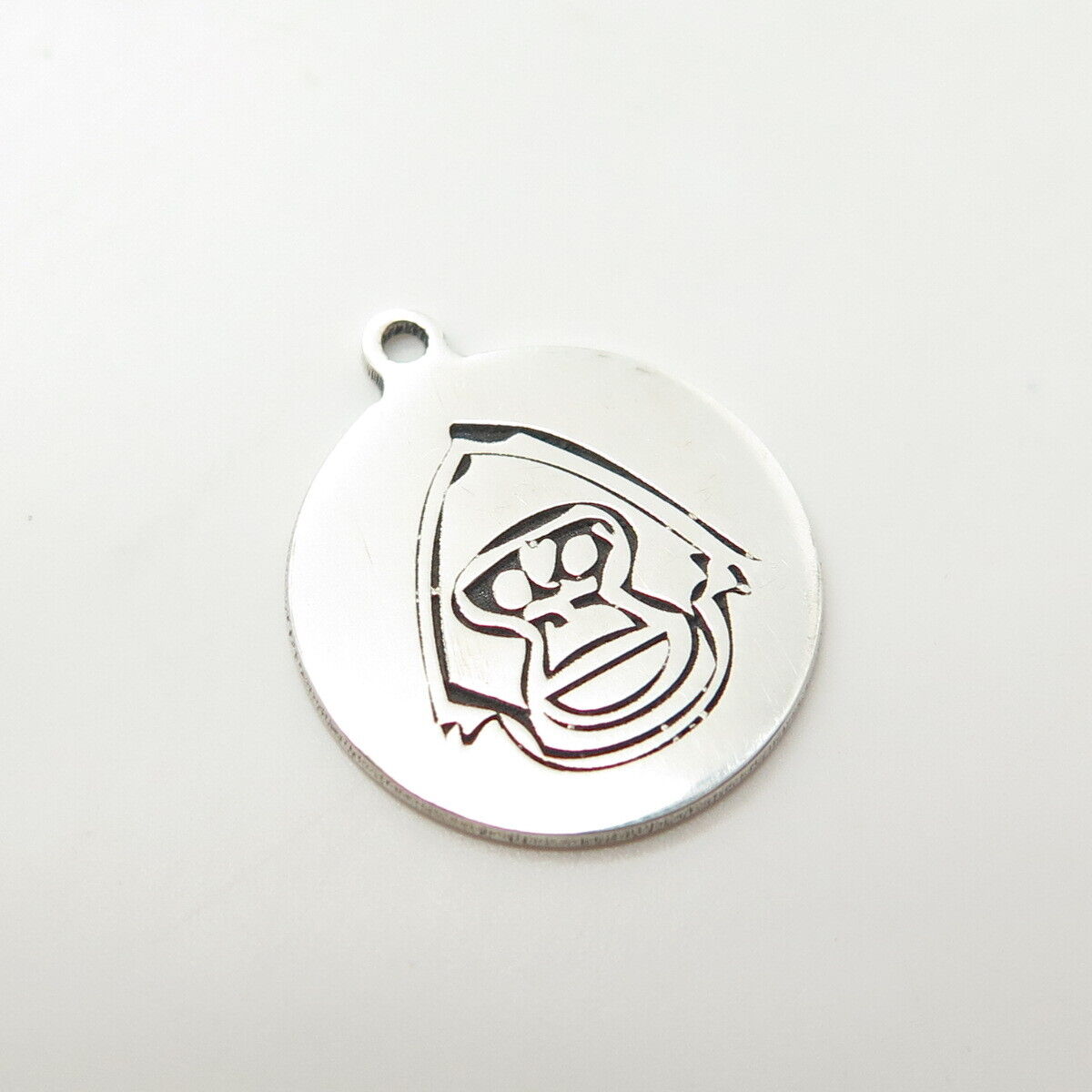 925 Sterling Silver USA Two In Town Monkey Charm Pendant