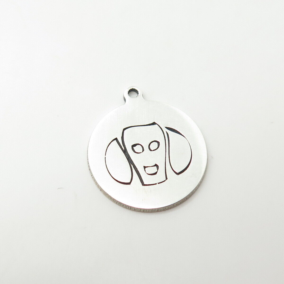 925 Sterling Silver USA Two In Town Dog Charm Pendant