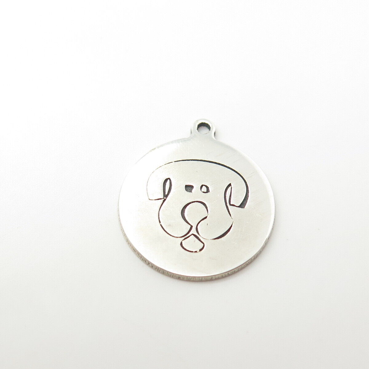 925 Sterling Silver USA Two In Town Dog Charm Pendant