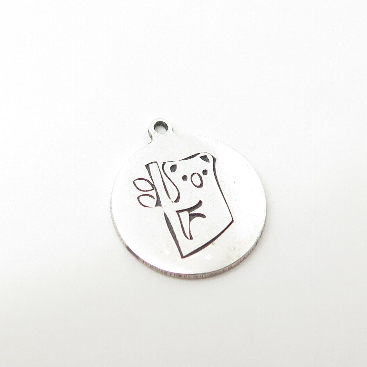 925 Sterling Silver USA Two In Town Koala Charm Pendant