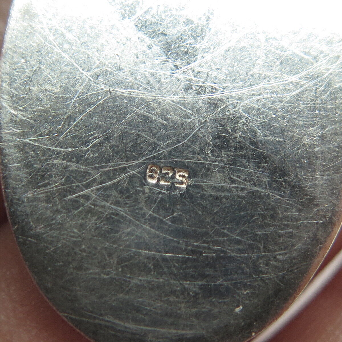 925 Sterling Silver Vintage Praying Pope Religious Medal Pendant