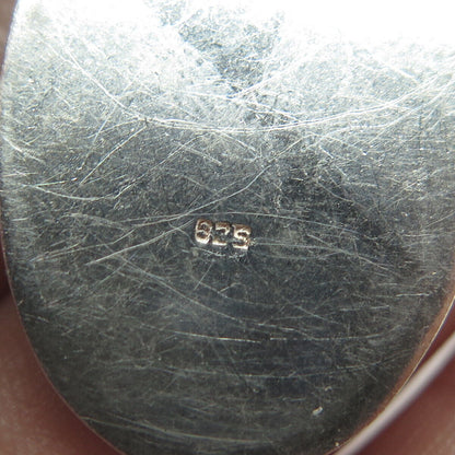 925 Sterling Silver Vintage Praying Pope Religious Medal Pendant