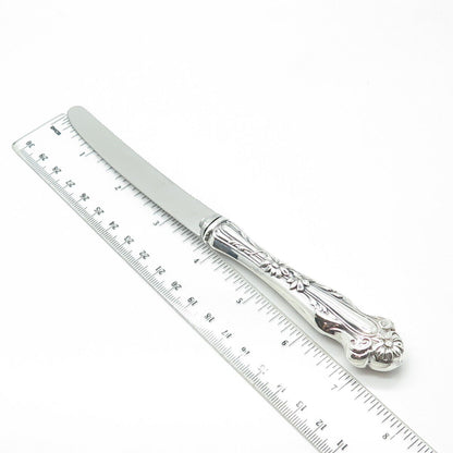 925 Sterling Silver & Stainless Steel Antique R. Blackinton & Co. Daisy Knife