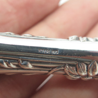 925 Sterling Silver & Stainless Steel Antique R. Blackinton & Co. Daisy Knife