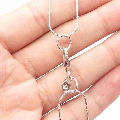 925 Sterling Silver Silpada Oval Chain Necklace 34"