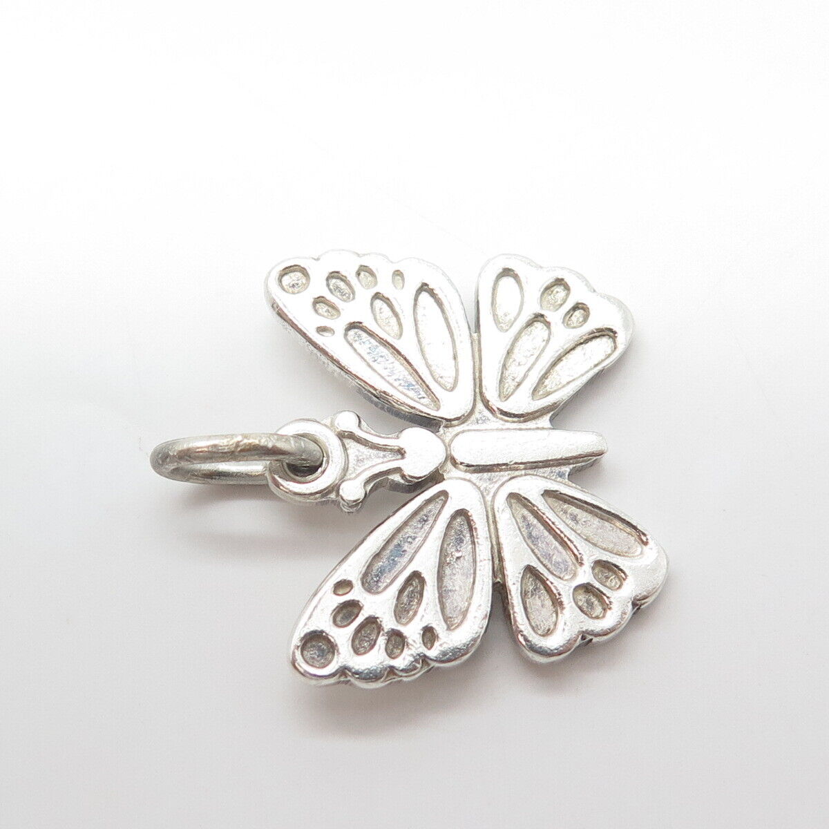 925 Sterling Silver Vintage Butterfly Pendant