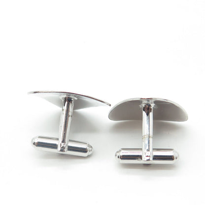 P.R.K. 925 Sterling Silver Vintage Engraved Cufflinks