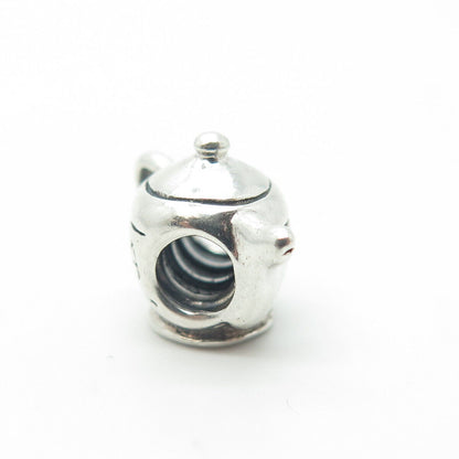 CHAMILIA 925 Sterling Silver Vintage Teapot Bead Charm