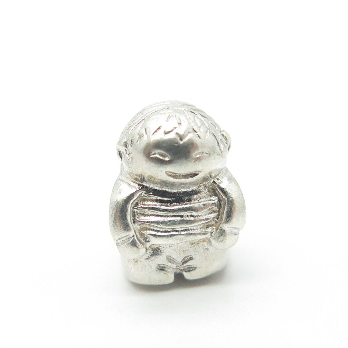 PANDORA 925 Sterling Silver Precious Boy Bead Charm