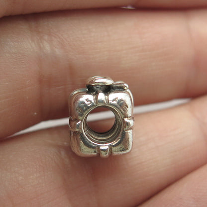 PANDORA 925 Sterling Silver Present Box Bead Charm