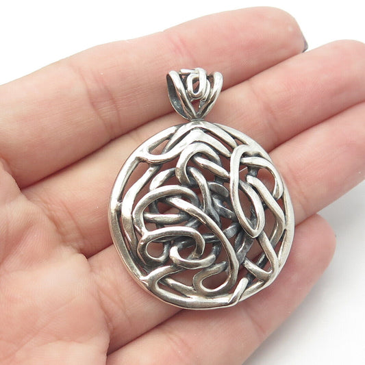 SILPADA 925 Sterling Silver Retired Intertwined Pendant