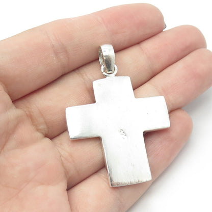 925 Sterling Silver Vintage Cross Pendant