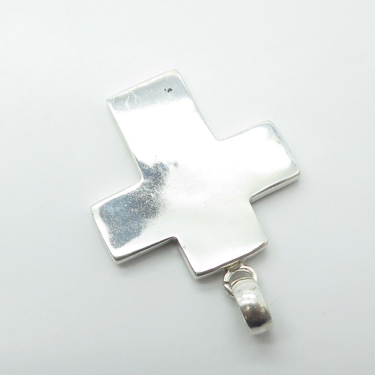 925 Sterling Silver Vintage Cross Pendant