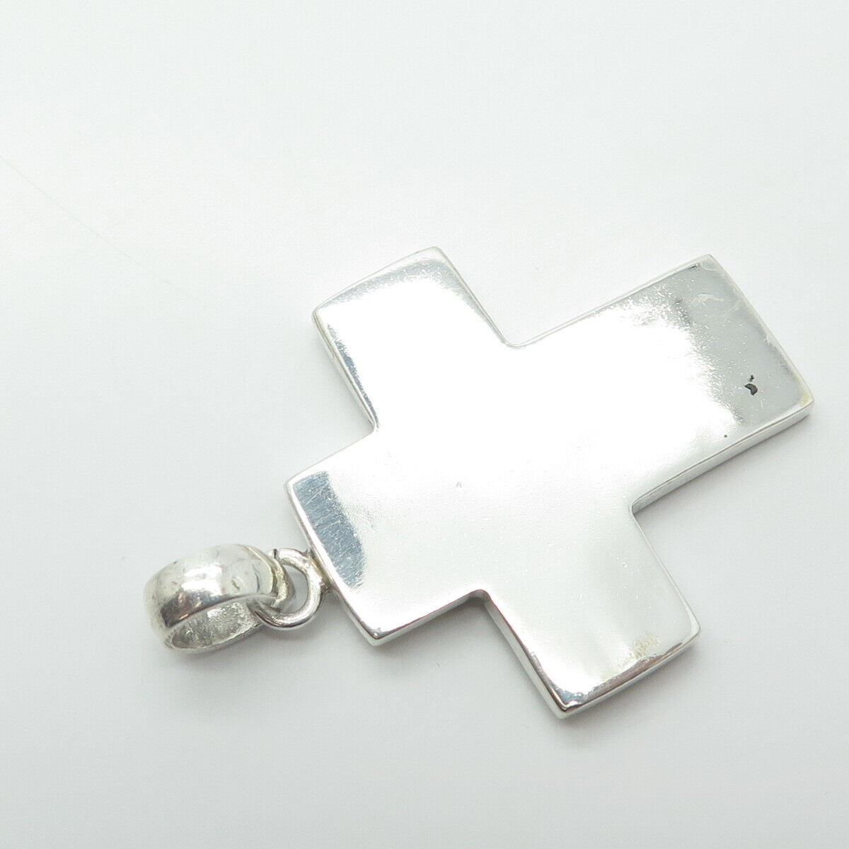 925 Sterling Silver Vintage Cross Pendant