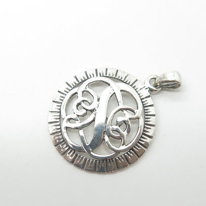 925 Sterling Silver Vintage Celtic Pendant