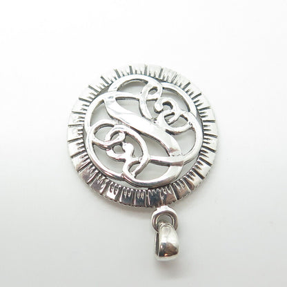 925 Sterling Silver Vintage Celtic Pendant