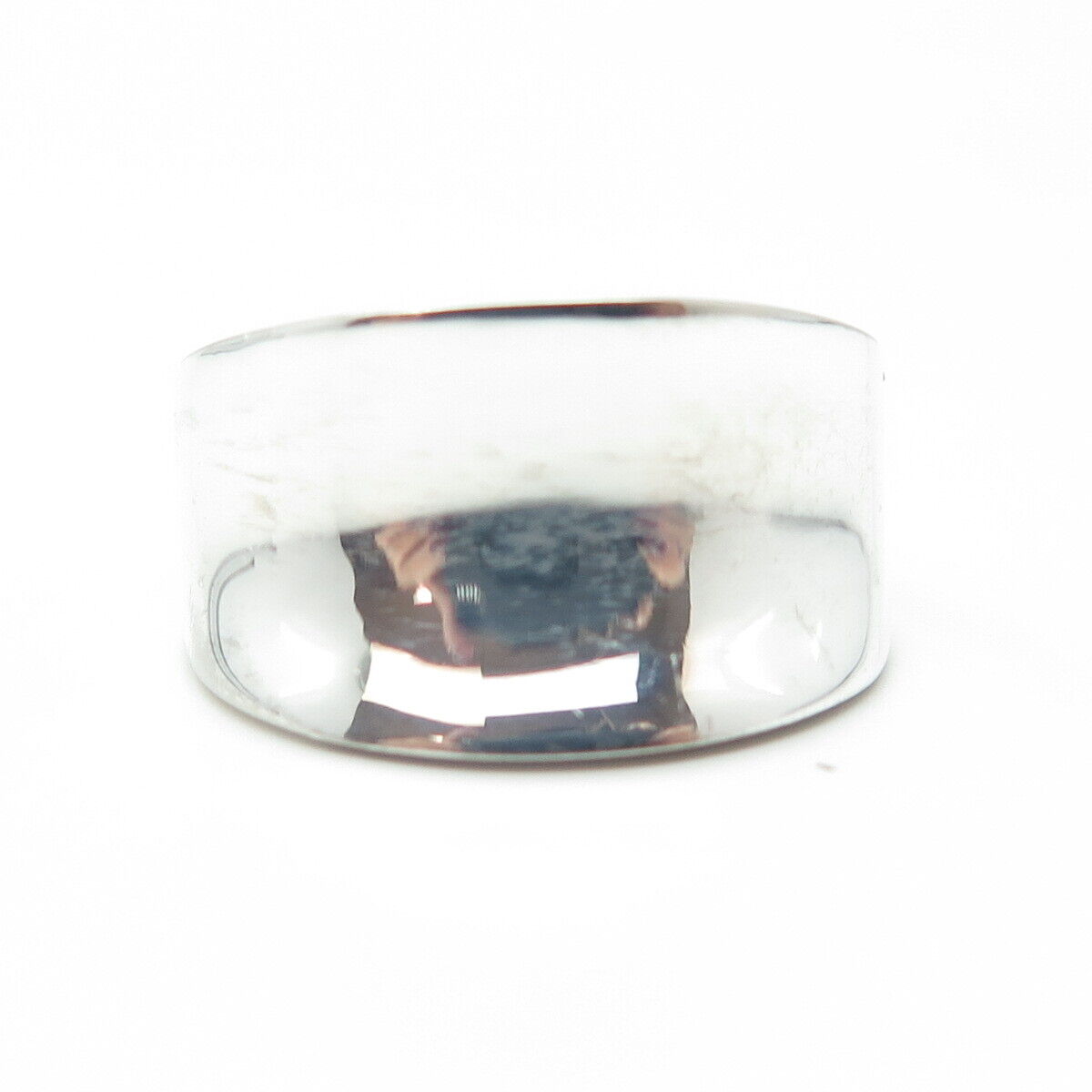 925 Sterling Silver Modernist Ring Size 6