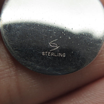 925 Sterling Silver Vintage "Class of 1981" Round Charm Pendant