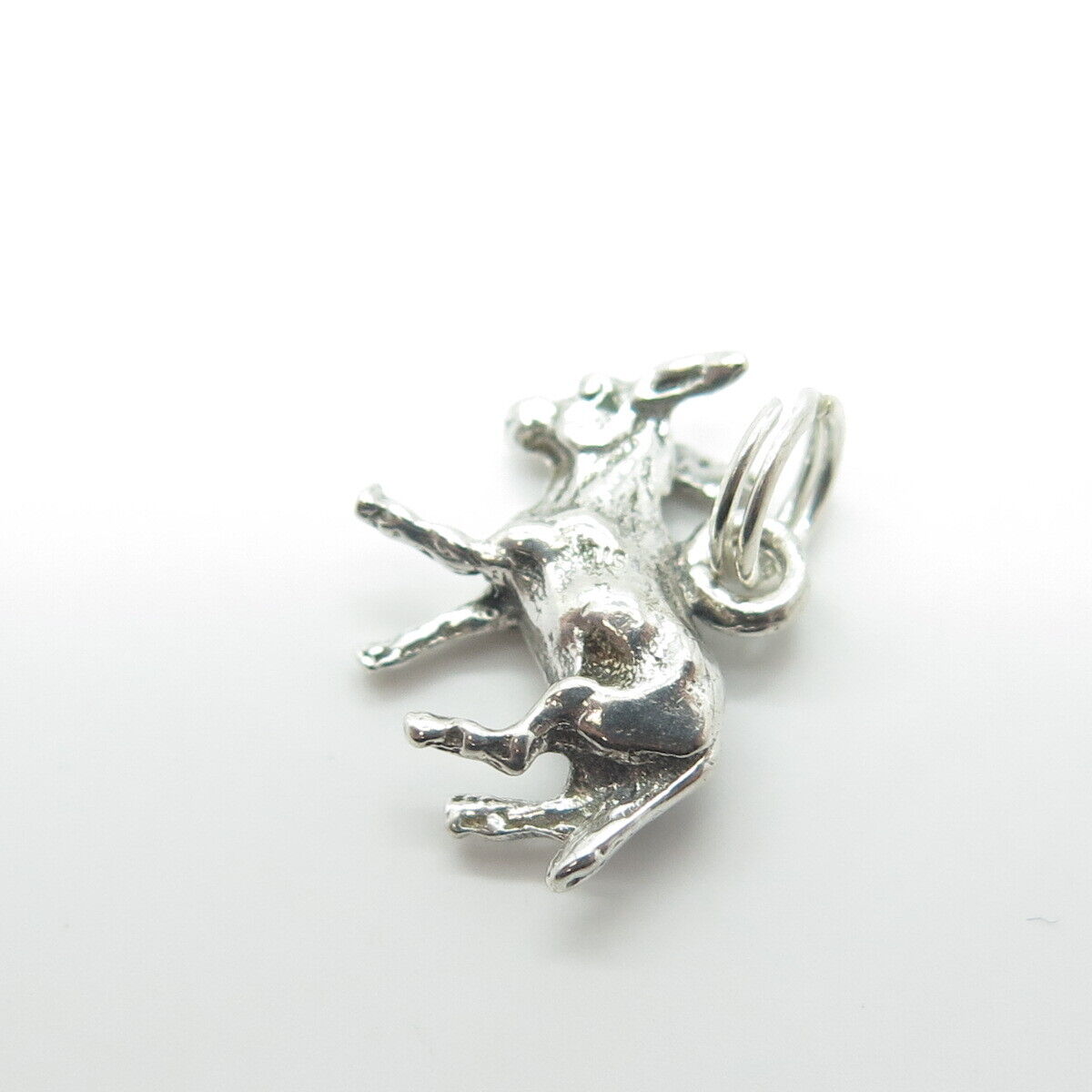 925 Sterling Silver Vintage Dinkey 3D Charm Pendant