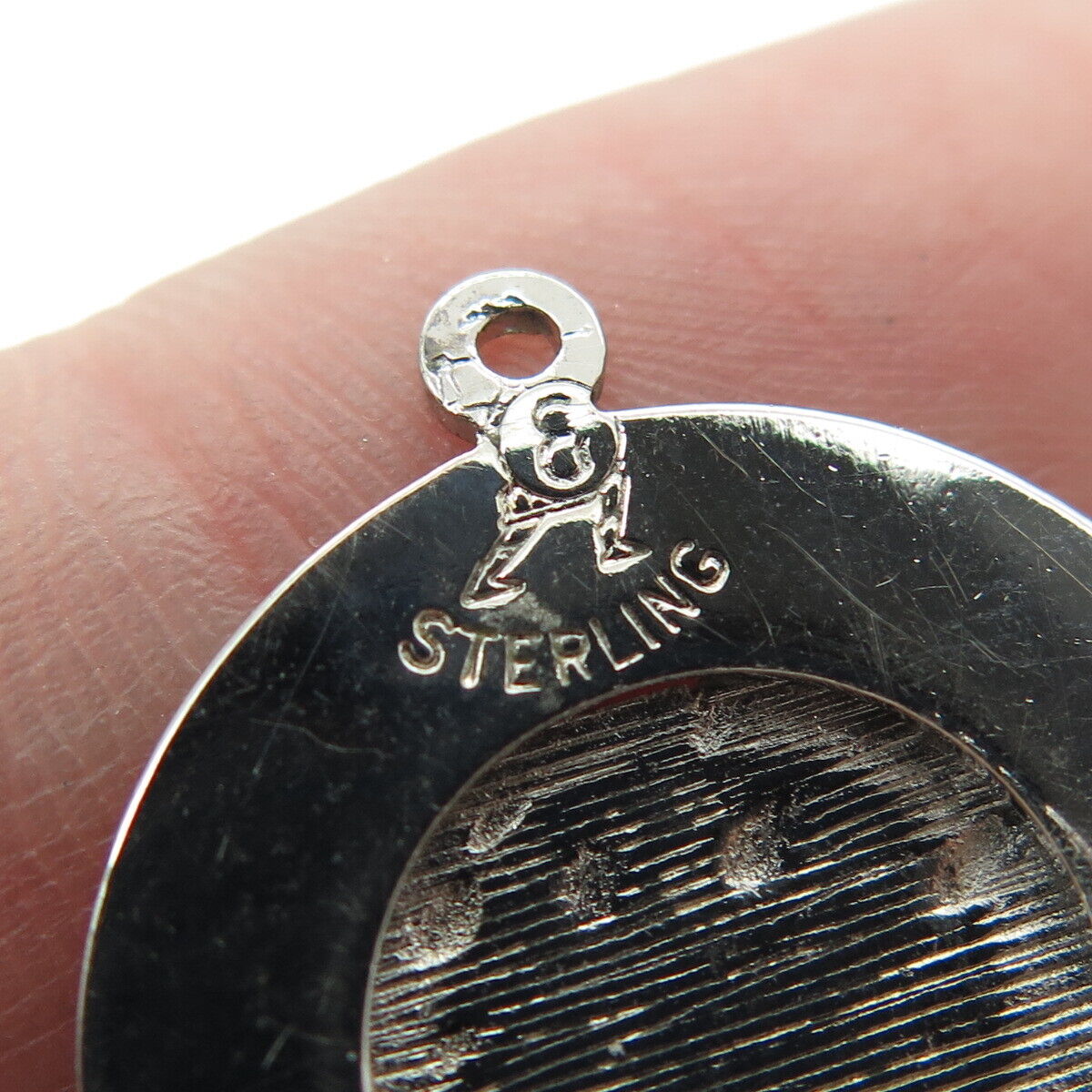 925 Sterling Silver Vintage Tram / Cable Car Pendant