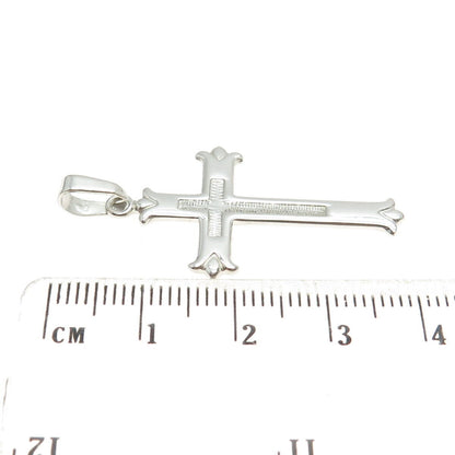 925 Sterling Silver Cross Religious Pendant