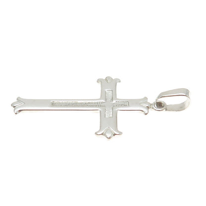 925 Sterling Silver Cross Religious Pendant