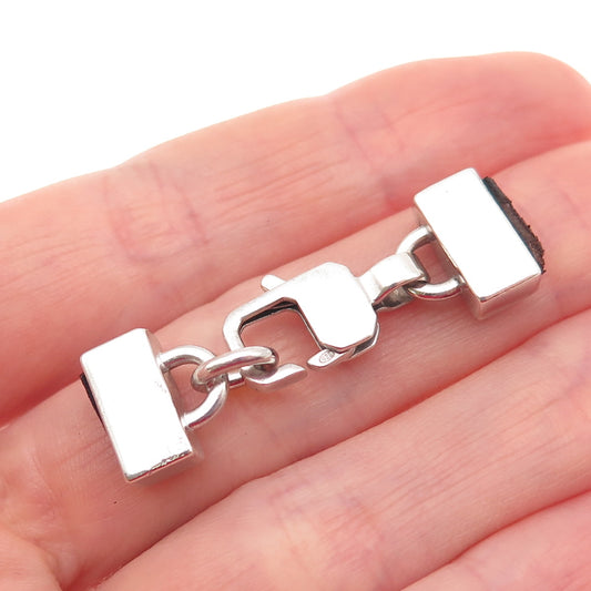 Emporio Armani Sterling Silver Vintage Bracelet / Necklace Lobster Lock Clasp