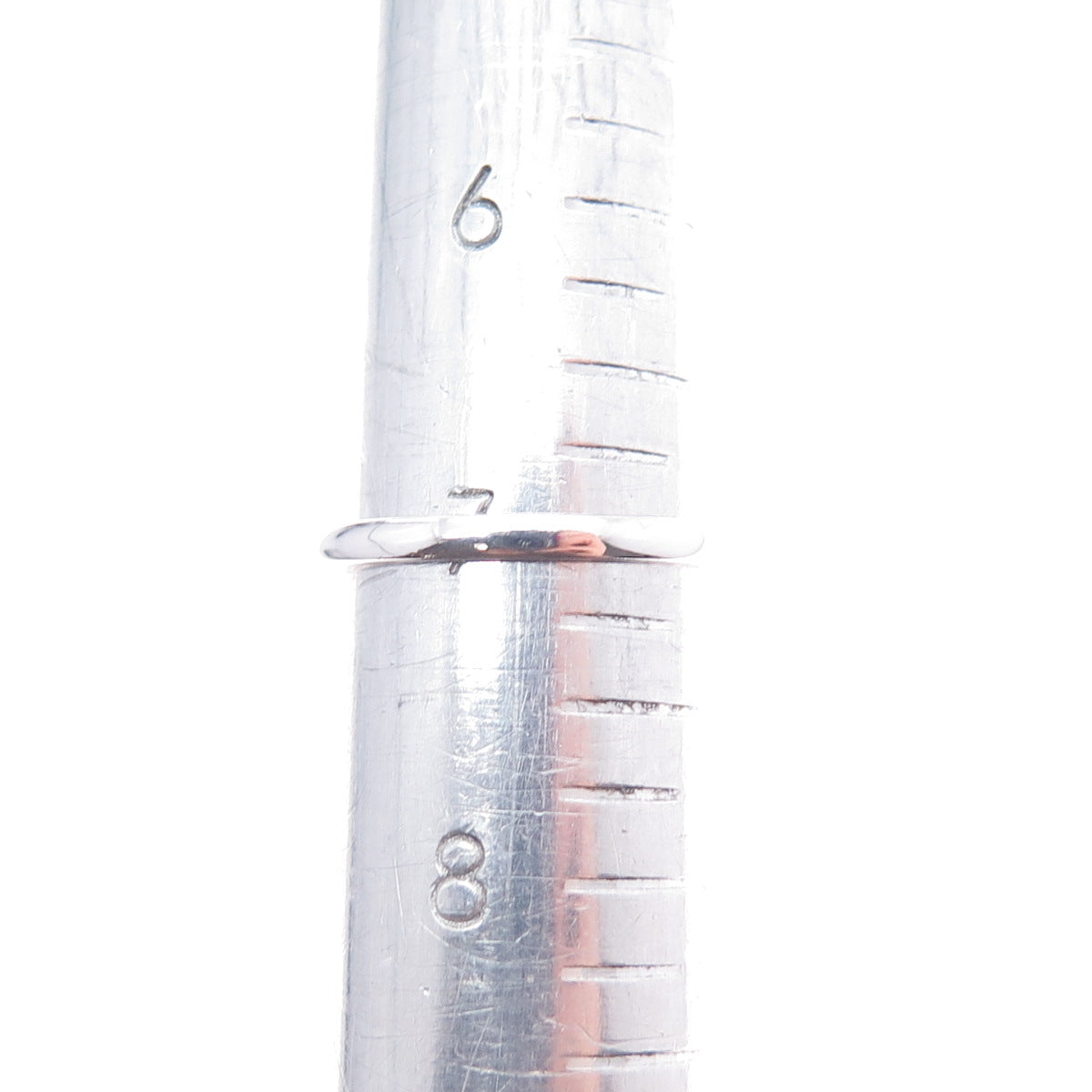 925 Sterling Silver Pear-Cut C Z Engagement Ring Size 7