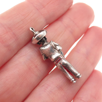 Payton Pepper & Sons Sterling Vintage 1965 Birmingham Bongo Drum Player Pendant
