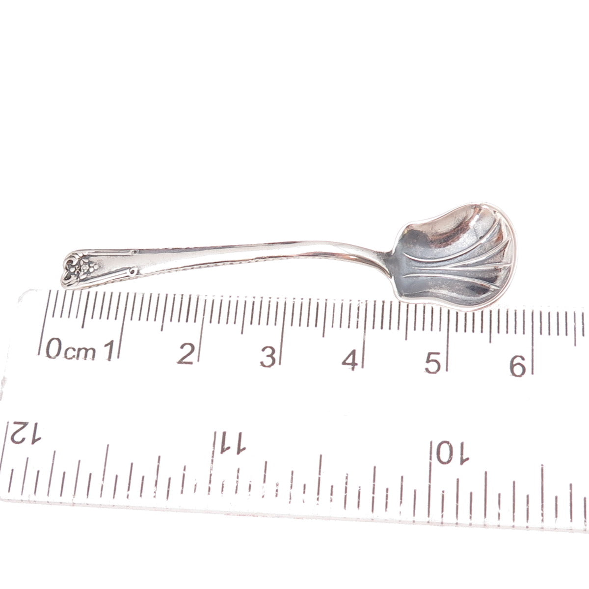 Sinclair Mfg. Co. 925 Sterling Silver Antique Art Deco Salt & Spices Spoon