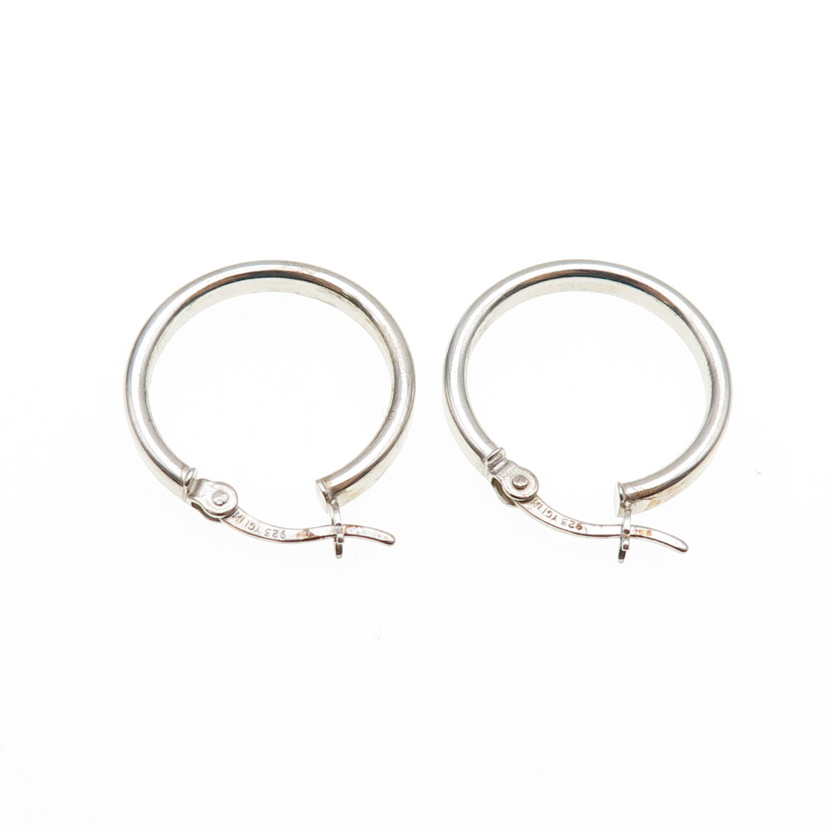 925 Sterling Silver Hoop Earrings