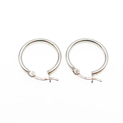 925 Sterling Silver Hoop Earrings