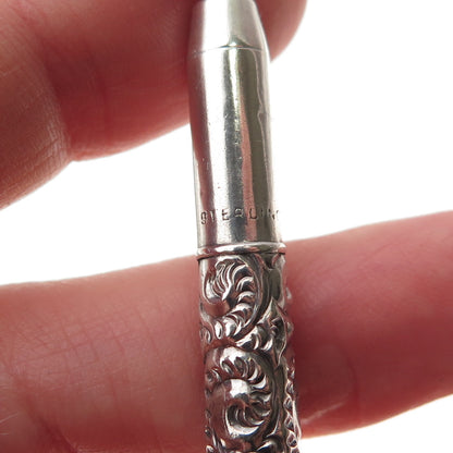 David & Lionel Spiers 925 Sterling Silver Antique 1889 Birmingham Chatelaine Fob