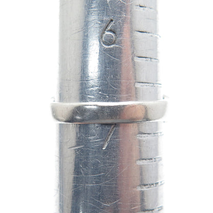 925 Sterling Silver Vintage Yin Yang Ring Size 6.75