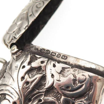 Deakin & Francis 925 Sterling Silver Antique 1894 Birmingham Vesta Match Case