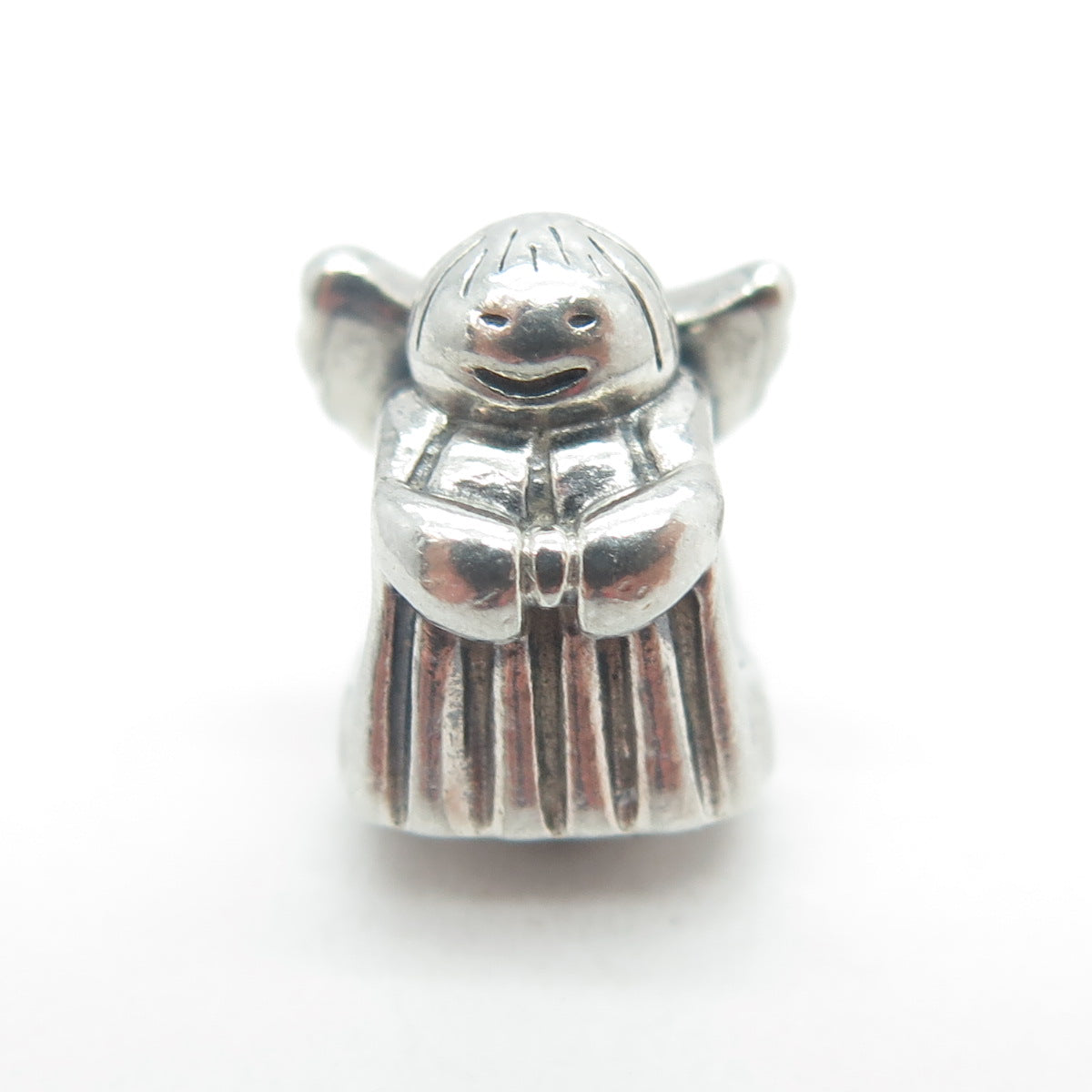 PANDORA 925 Sterling Silver Christmas Angel Bead Charm