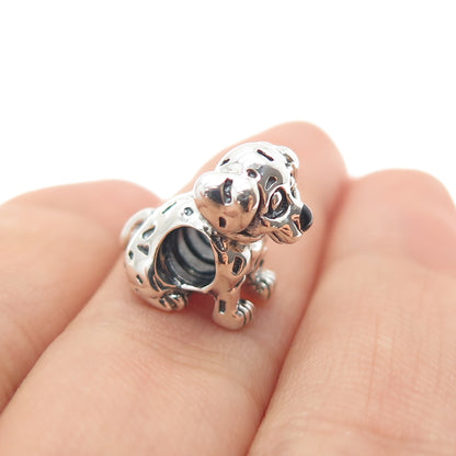 CHAMILIA & DISNEY 925 Sterling Silver Lucky The Dalmatian Slide Bead Charm