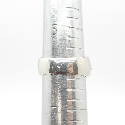 925 Sterling Silver Pave C Z Ring Size 6.25