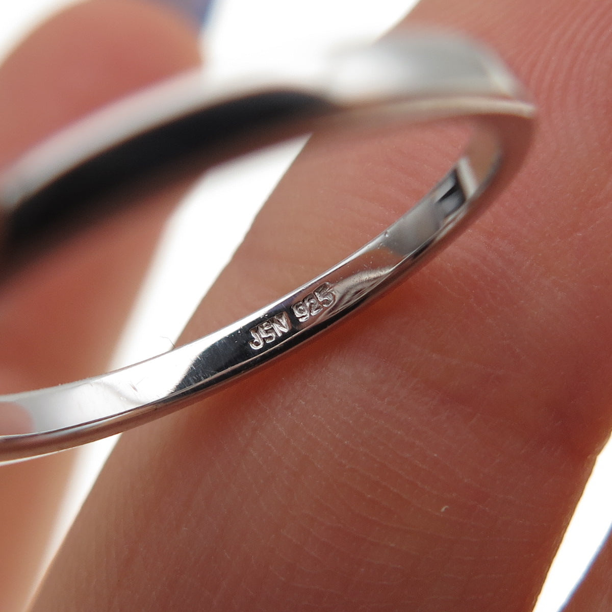 925 Sterling Silver Round-Cut C Z Flower Ring Size 6.5