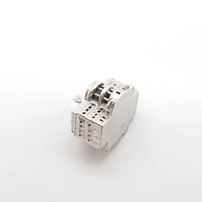 925 Sterling Silver Vintage United States White House Charm Pendant