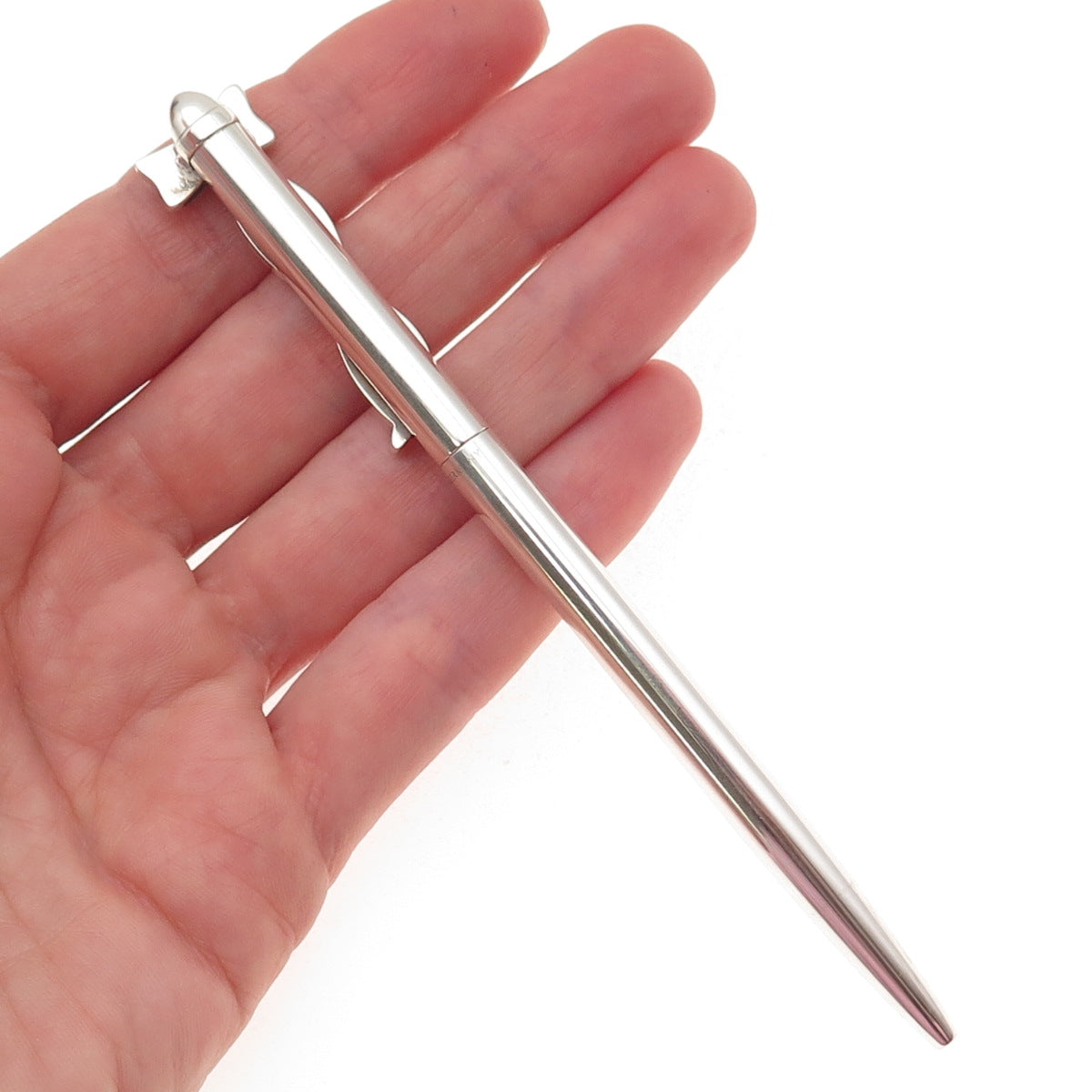 Tiffany & Co. 925 Sterling Silver Vintage Germany Bow Ballpoint Pen