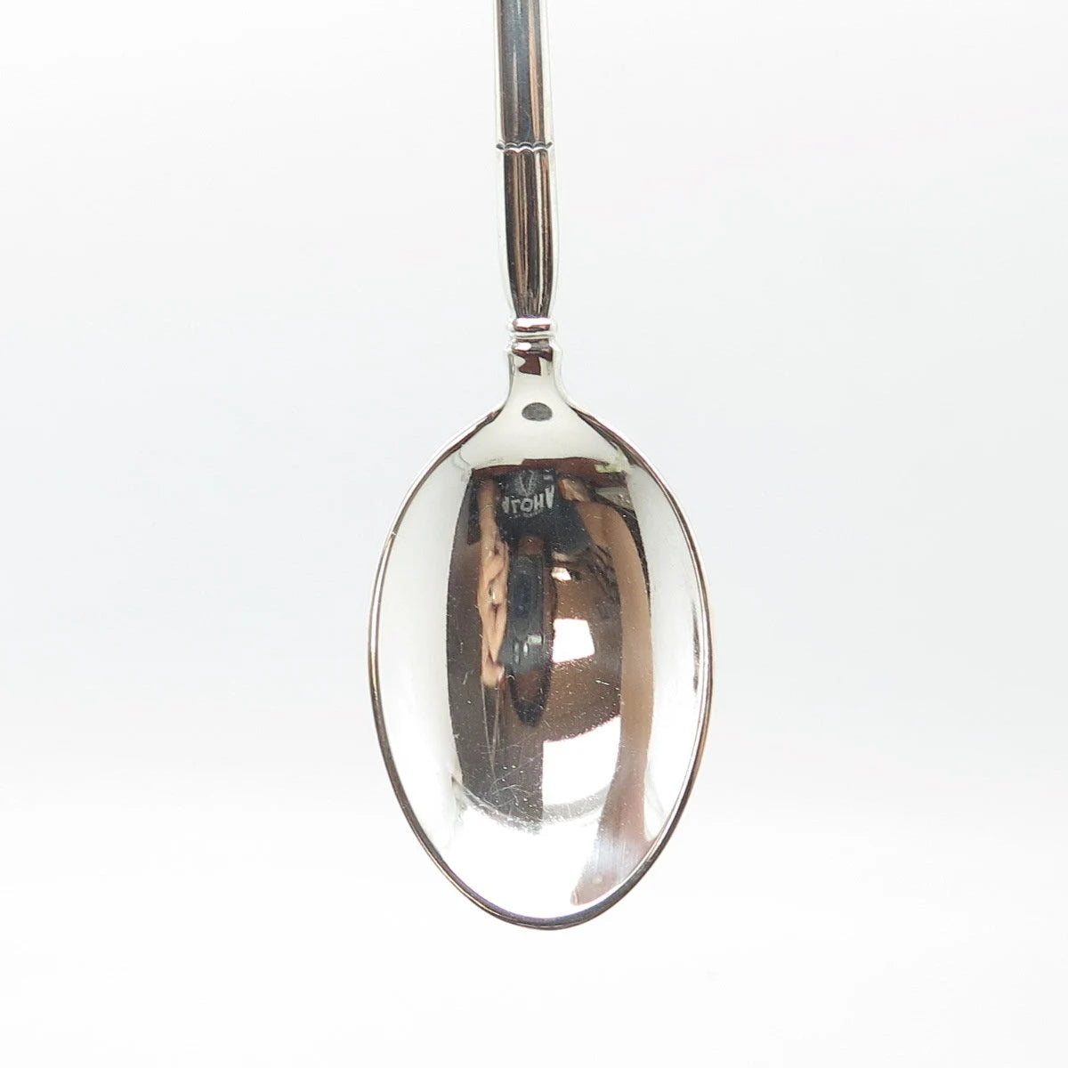 W & S SORENSEN 925 Sterling Silver Antique Art Deco Denmark Cage Spoon