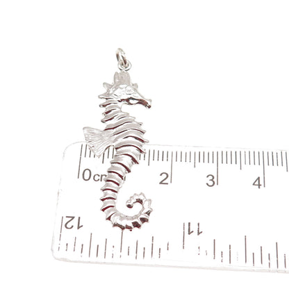 BREADNER CO. 925 Sterling Silver Vintage Seahorse Charm Pendant