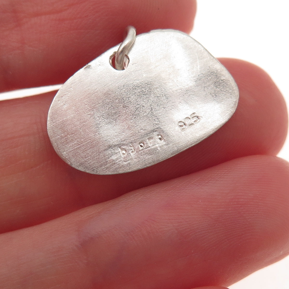 Bjorg 925 Sterling Silver Vintage Even When I'm Wrong I'm Right Charm Pendant