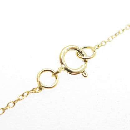 925 Sterling Silver Gold Plated "Seraphine" Personalized Nameplate Necklace 18"