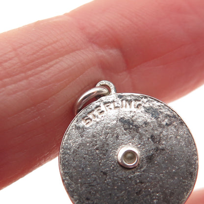 925 Sterling Silver Vintage Cable Car 3D Mini Charm Pendant