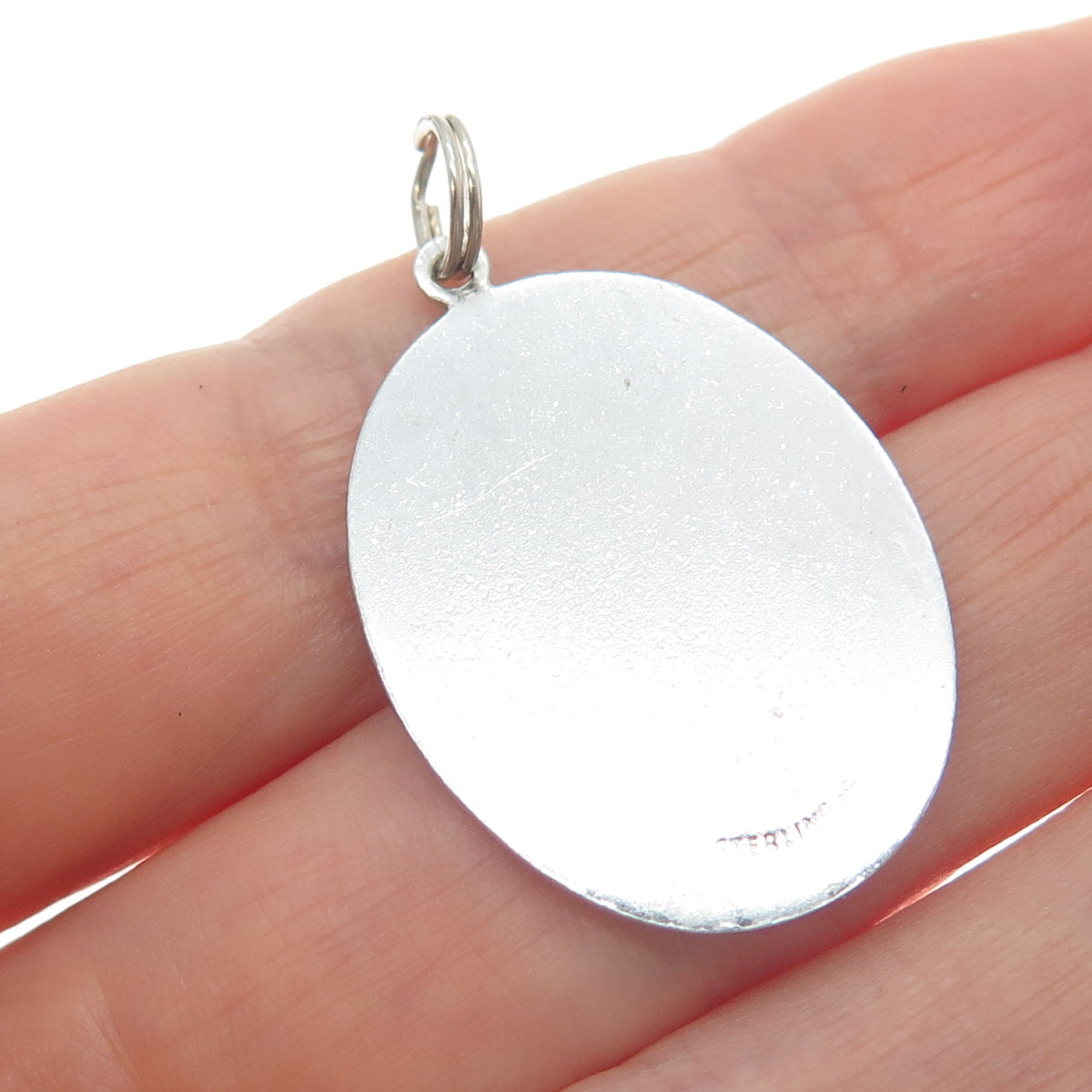 GRIFFITH & SONS CO. Sterling Silver Antique Art Deco To My Wife Charm Pendant