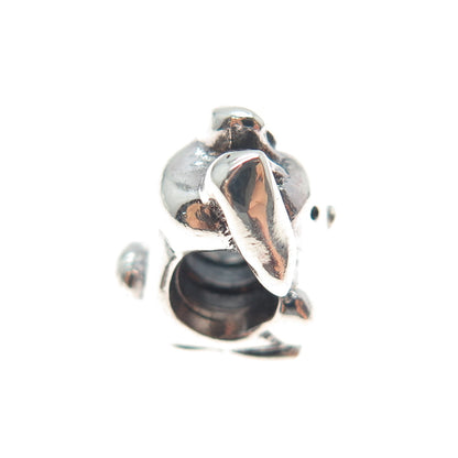 PANDORA 925 Sterling Silver Nini the Rabbit Slide Bead Charm