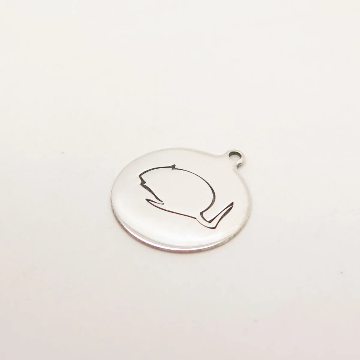 925 Sterling Silver USA Two In Town Mouse Charm Pendant
